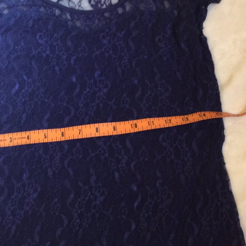 Guess, Navy Blue Lace Dress - Picture 7 of 16